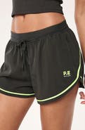 P.E Nation Linear Drawstring Shorts