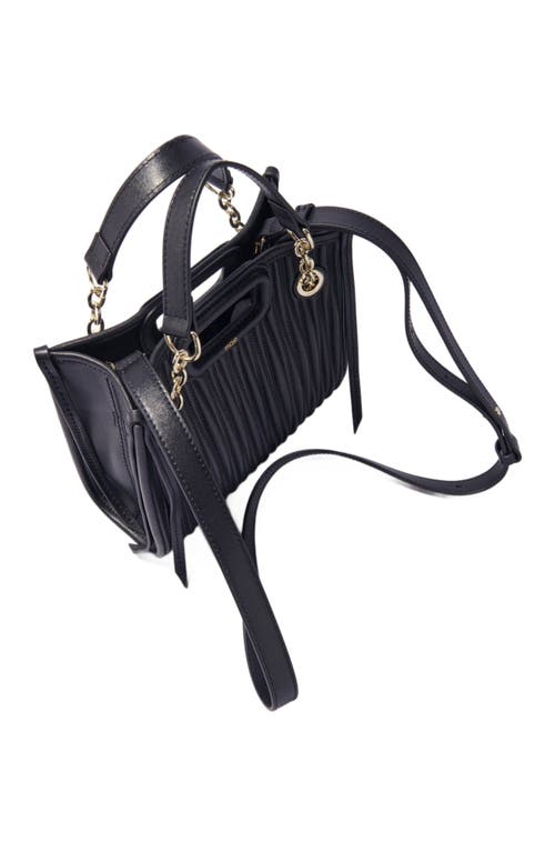 Maje Mini M Tote Bag In Black