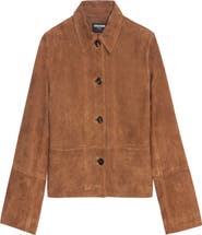 Zadig & Voltaire Lessa Suede Jacket