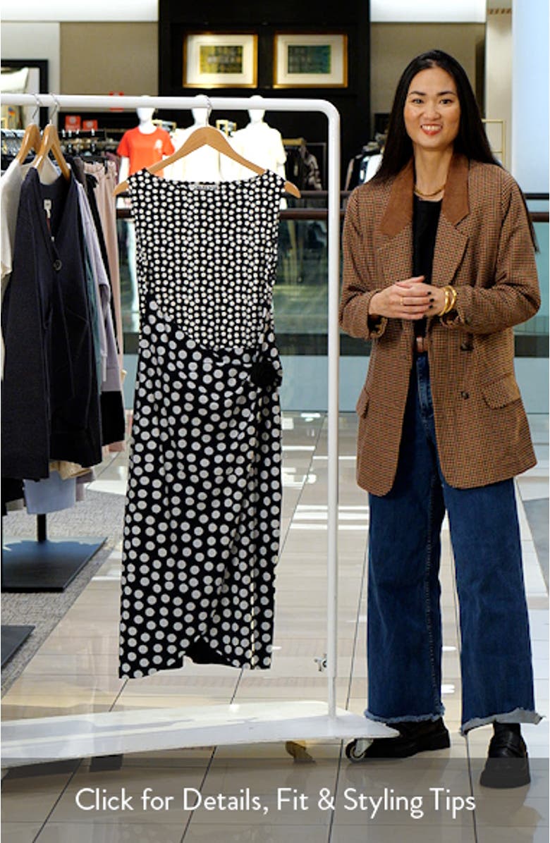 Gekan Polka Dot Sheath Dress, sales video thumbnail