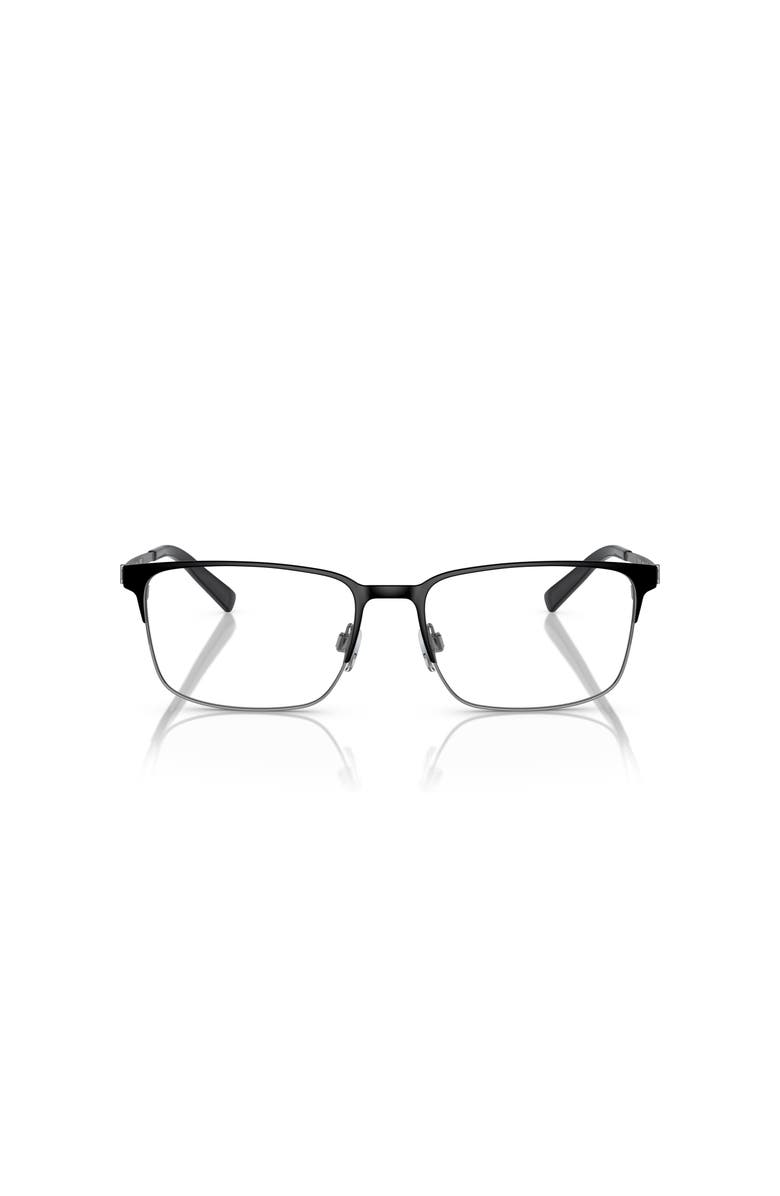 Ralph Lauren 55mm Rectangle optical glasses, Alternate, color, Black