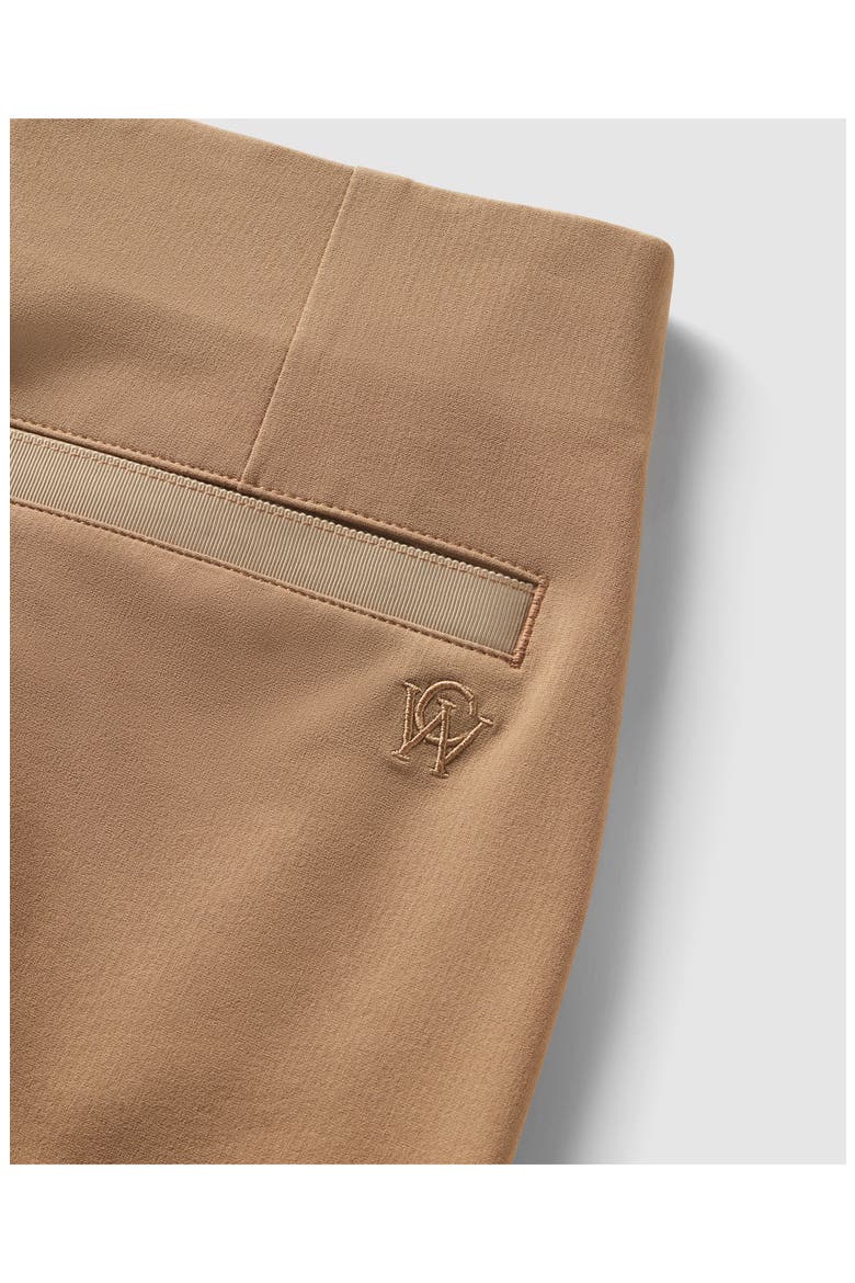 Capri Wrap Miniskirt, Alternate, color, SAND