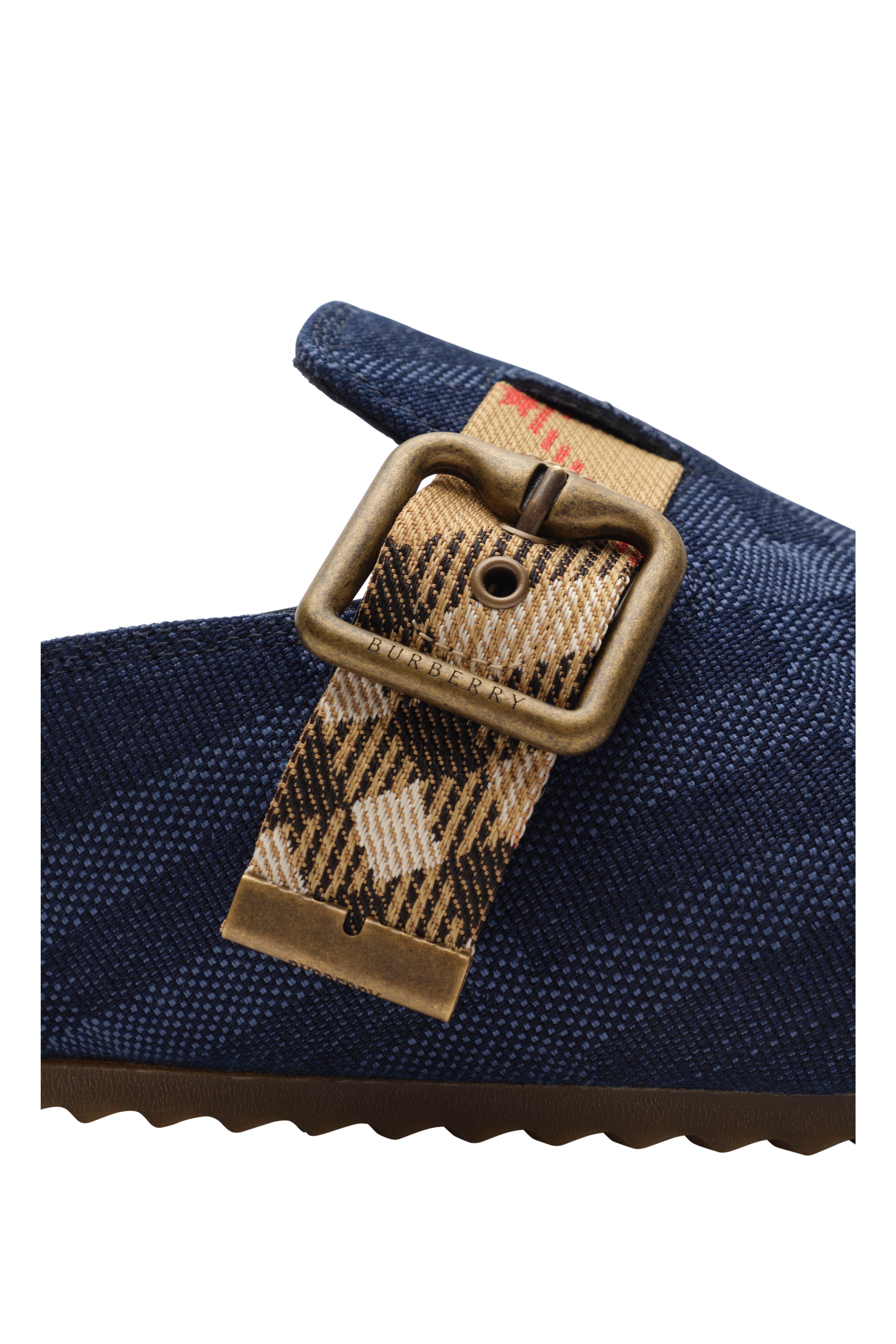Suede Urchin Clogs, Alternate, color, Navy