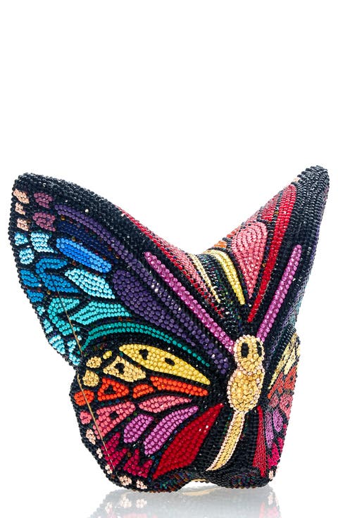 Judith Leiber Butterfly Crystal Clutch