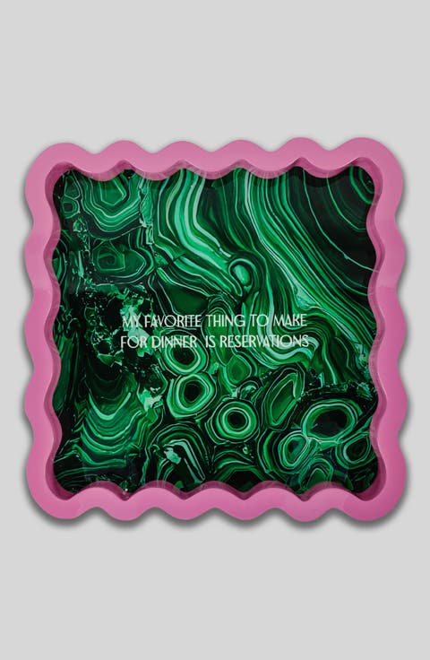 Reservations Large Lacquer Tray