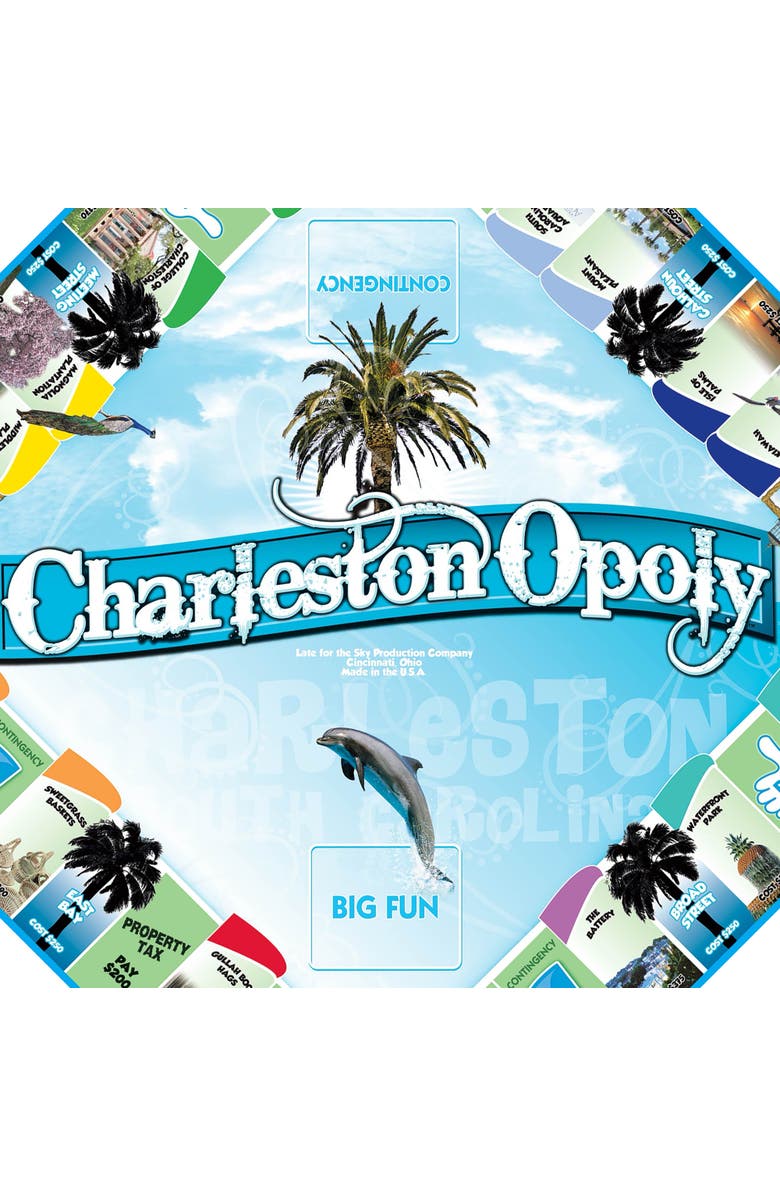 Late for the Sky Charlestonopoly Monopoly Board Game, Alternate, color, Multicolored