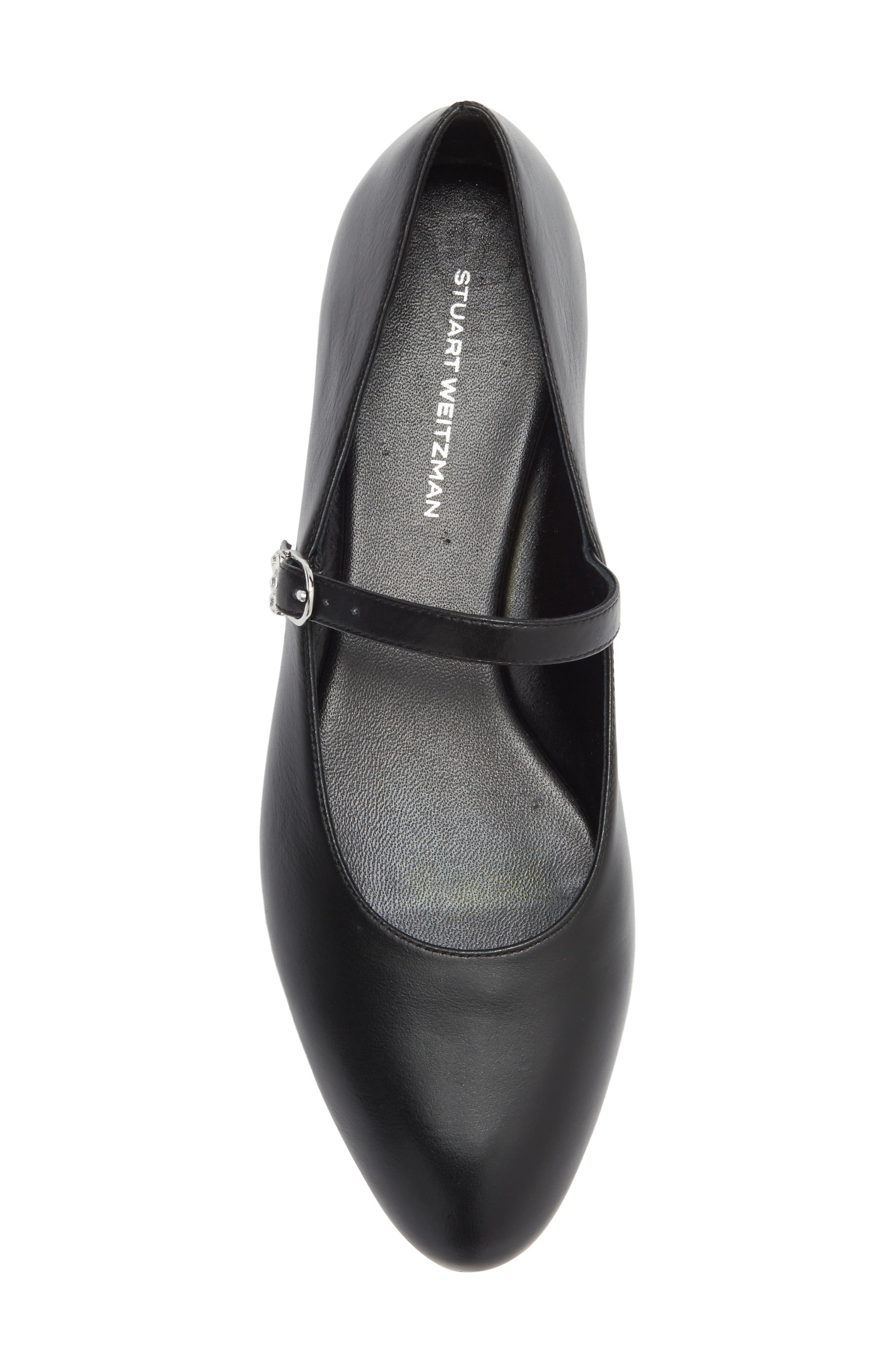 Analeise Mary Jane Flat, Alternate, color, BLACK