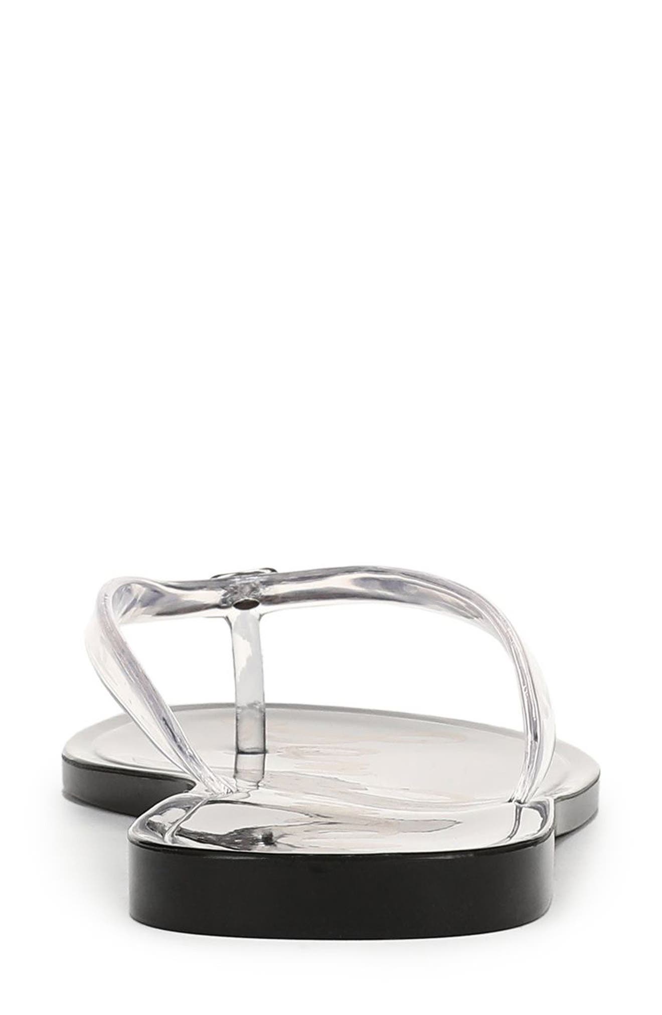 Sam Edelman Dean Flip Flop, Alternate, color, Clear