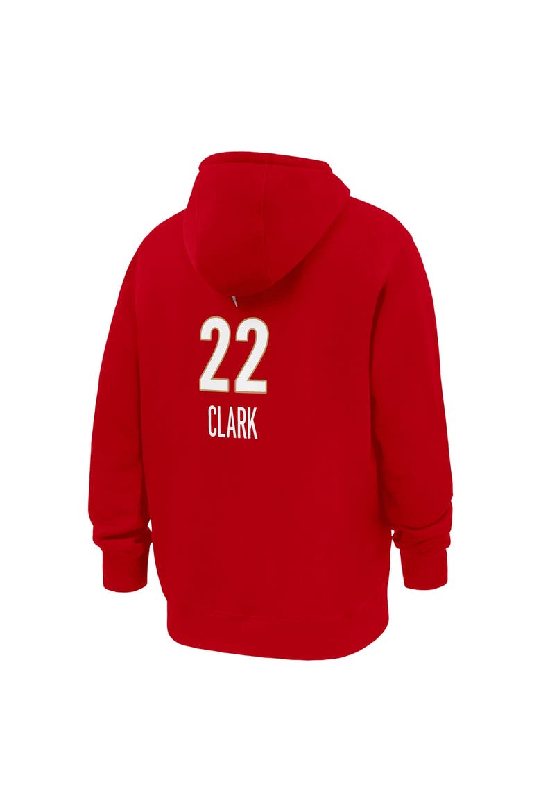 Men's Nike Caitlin Clark Red Indiana Fever Rebel Edition Name & Number Hoodie, Alternate, color, Red