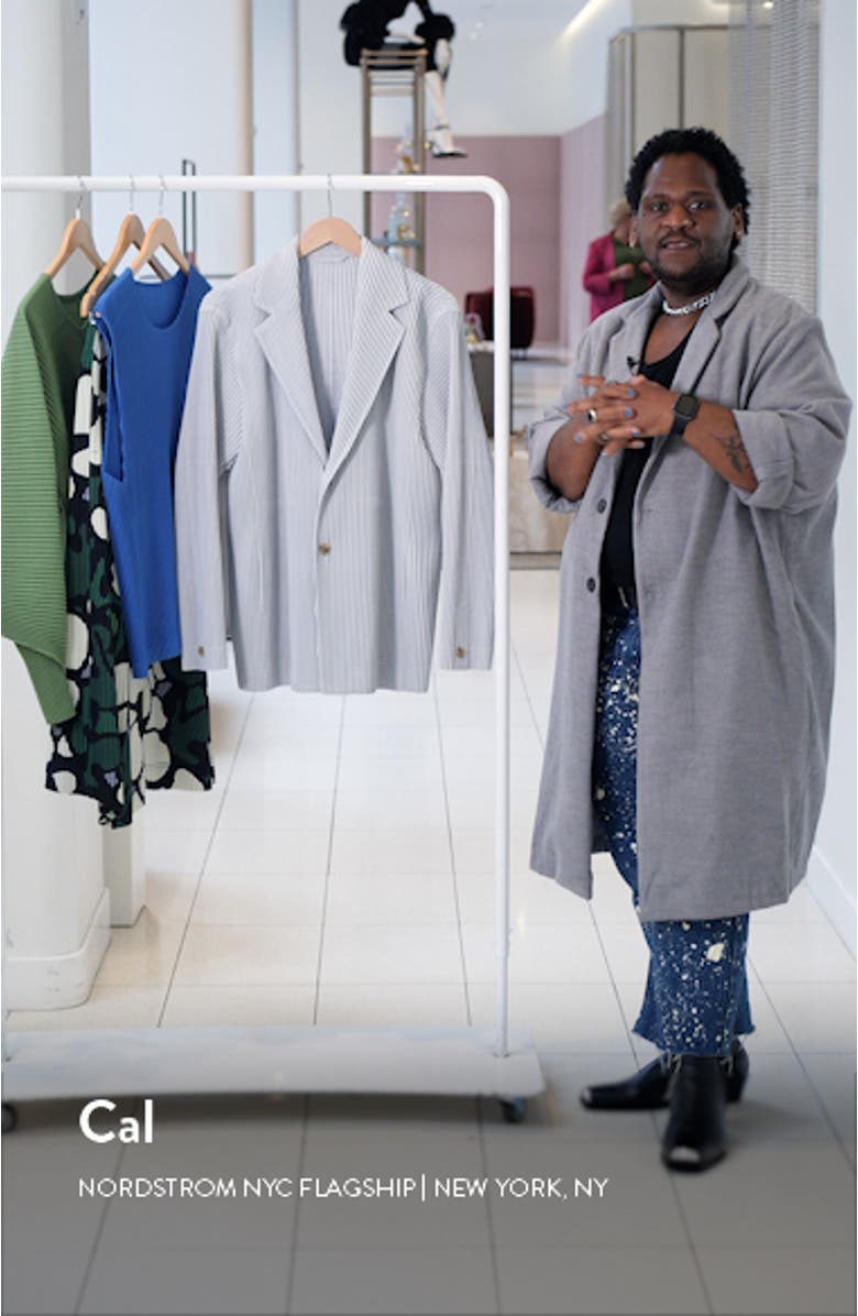 Basics Pleated Blazer, sales video thumbnail