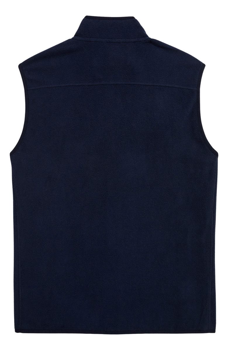 vineyard vines Harbor Fleece Vest, Alternate, color, Nautical Navy