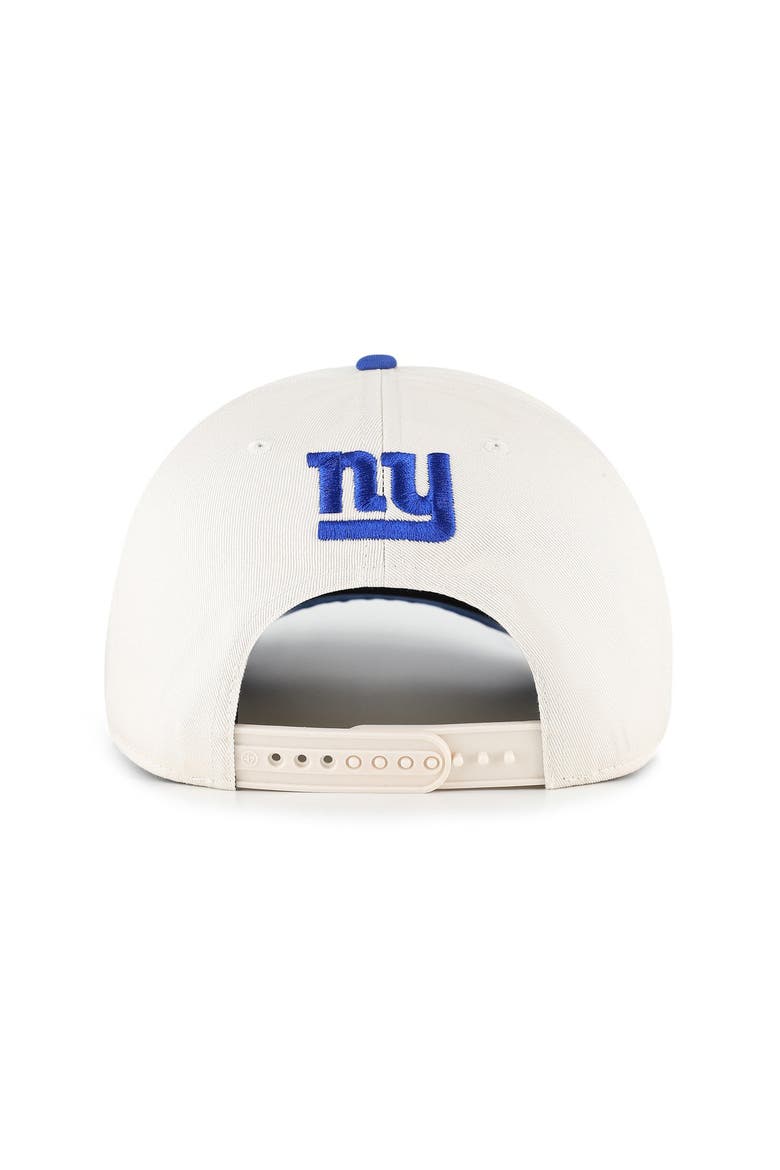 Women's '47 Natural New York Giants Rope Script Hitch Adjustable Hat, Alternate, color, Natural