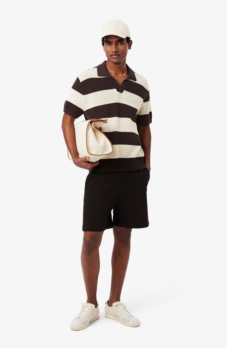 Lacoste Summer Pack Polo Sweater, Alternate, color, Naturel Clair/ Buffalo