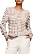 NIC+ZOE Wave Wool & Alpaca Blend Sweater