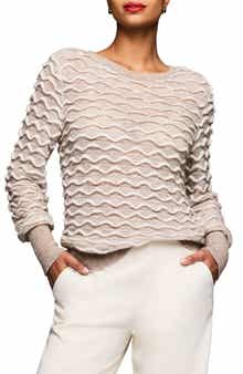 NIC+ZOE Wave Wool & Alpaca Blend Sweater