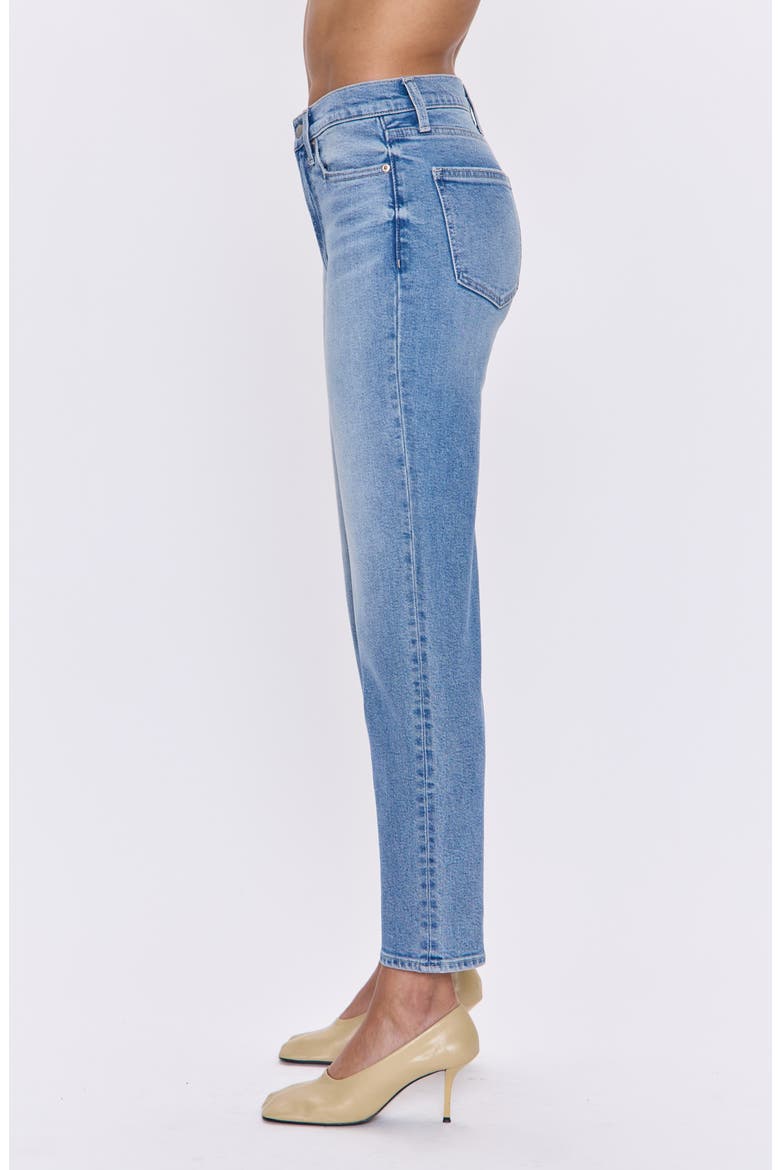 Charlie High Waist Ankle Straight Leg Jeans, Alternate, color, BELLINI
