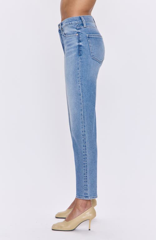 Pistola Charlie High Waist Ankle Straight Leg Jeans In Blue