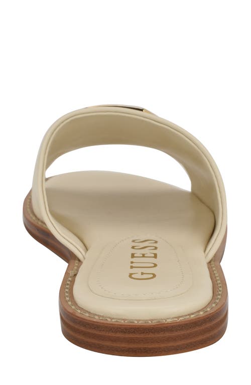 GUESS GUESS GRAYSIE SLIDE SANDAL 