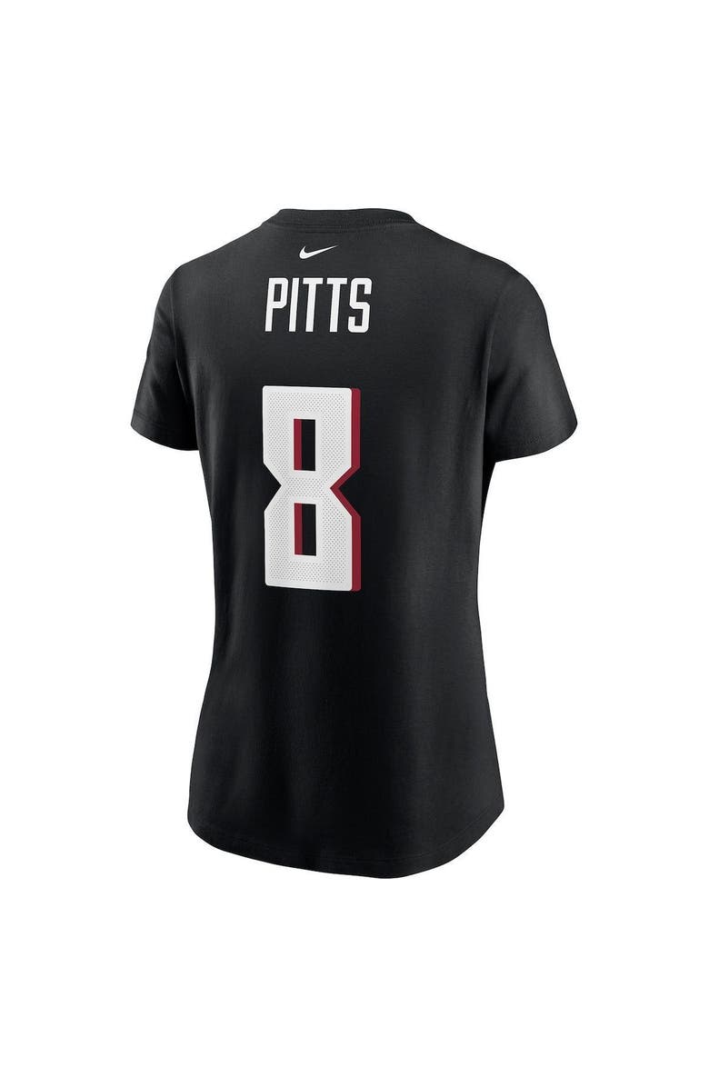 Nike Women's Nike Kyle Pitts Black Atlanta Falcons Player Name & Number T-Shirt, Alternate, color, 