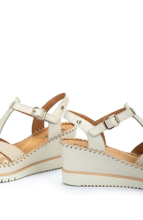 Pikolinos Aguadulce Wedge Sandal In Brown