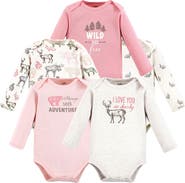 Touched by Nature Little Soft Organic Cotton Long-Sleeve One-Piece Essentials