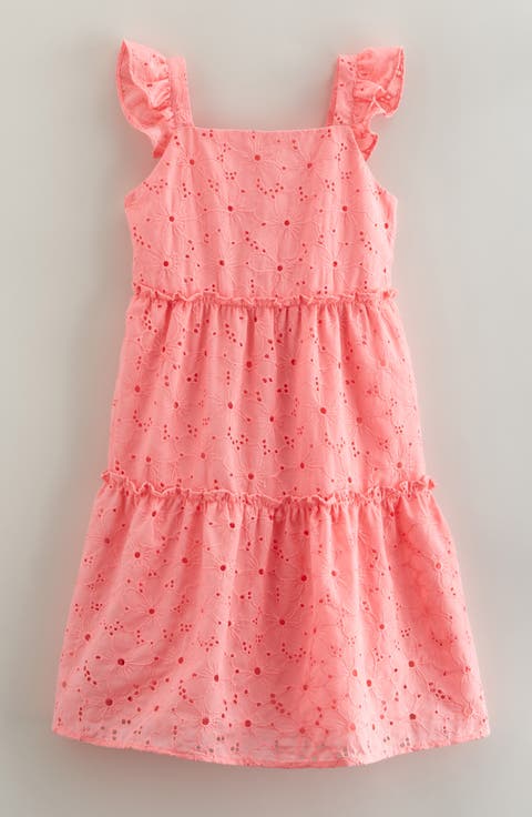 Kids' Sweet Eyelet Dress (Toddler, Little Kid & Big Kid)