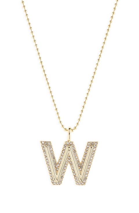 Arianna Initial Pendant Necklace