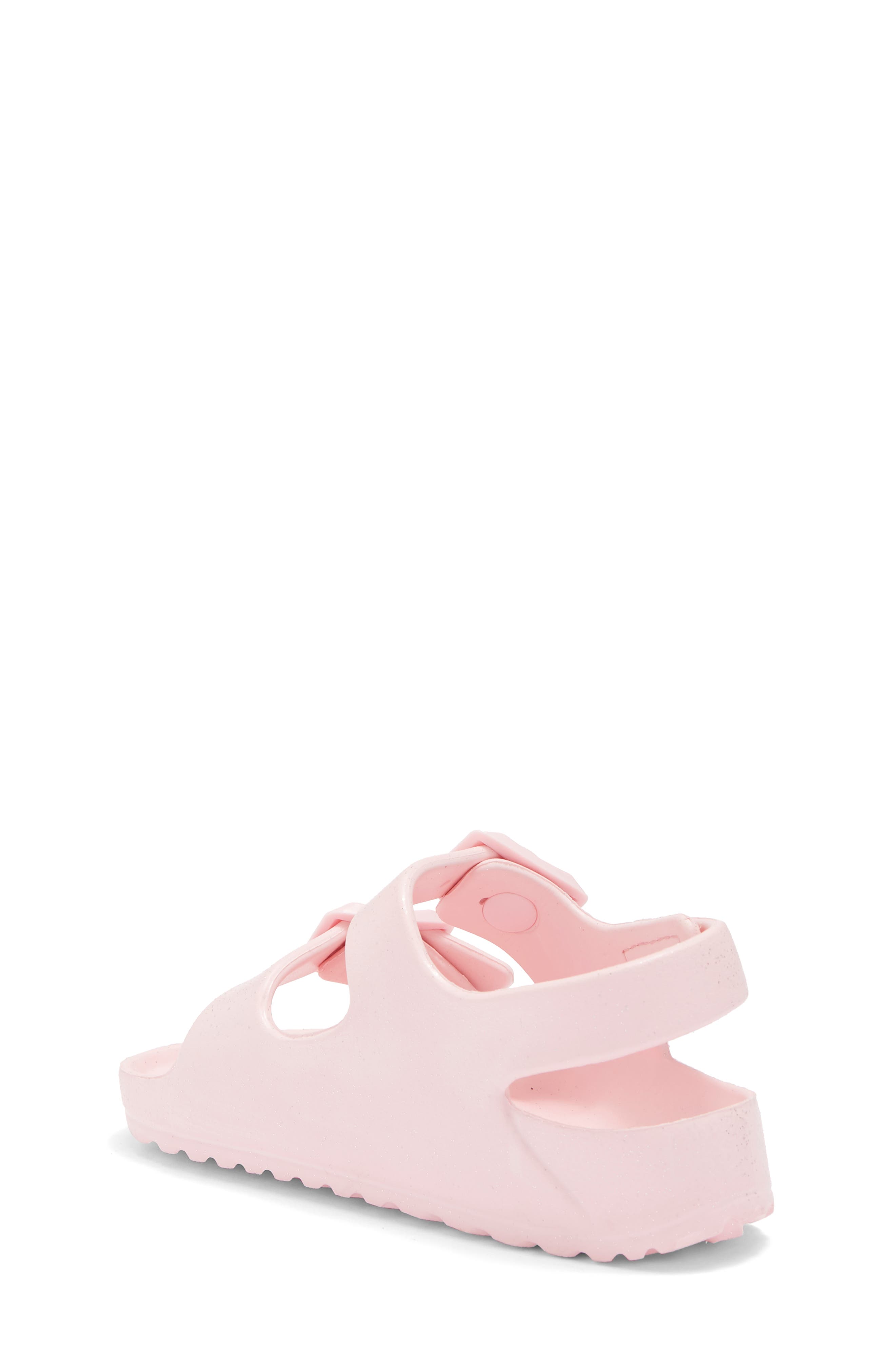 Sage Sandal, Alternate, color, PINK GLITTER