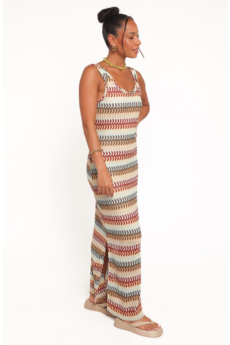 Sommer Crochet Stripe Maxi Dress, Alternate, color, MULTI STRIPE