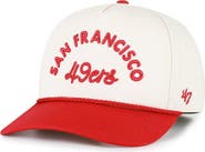 '47 Women's '47 Natural San Francisco 49ers Rope Script Hitch Adjustable Hat