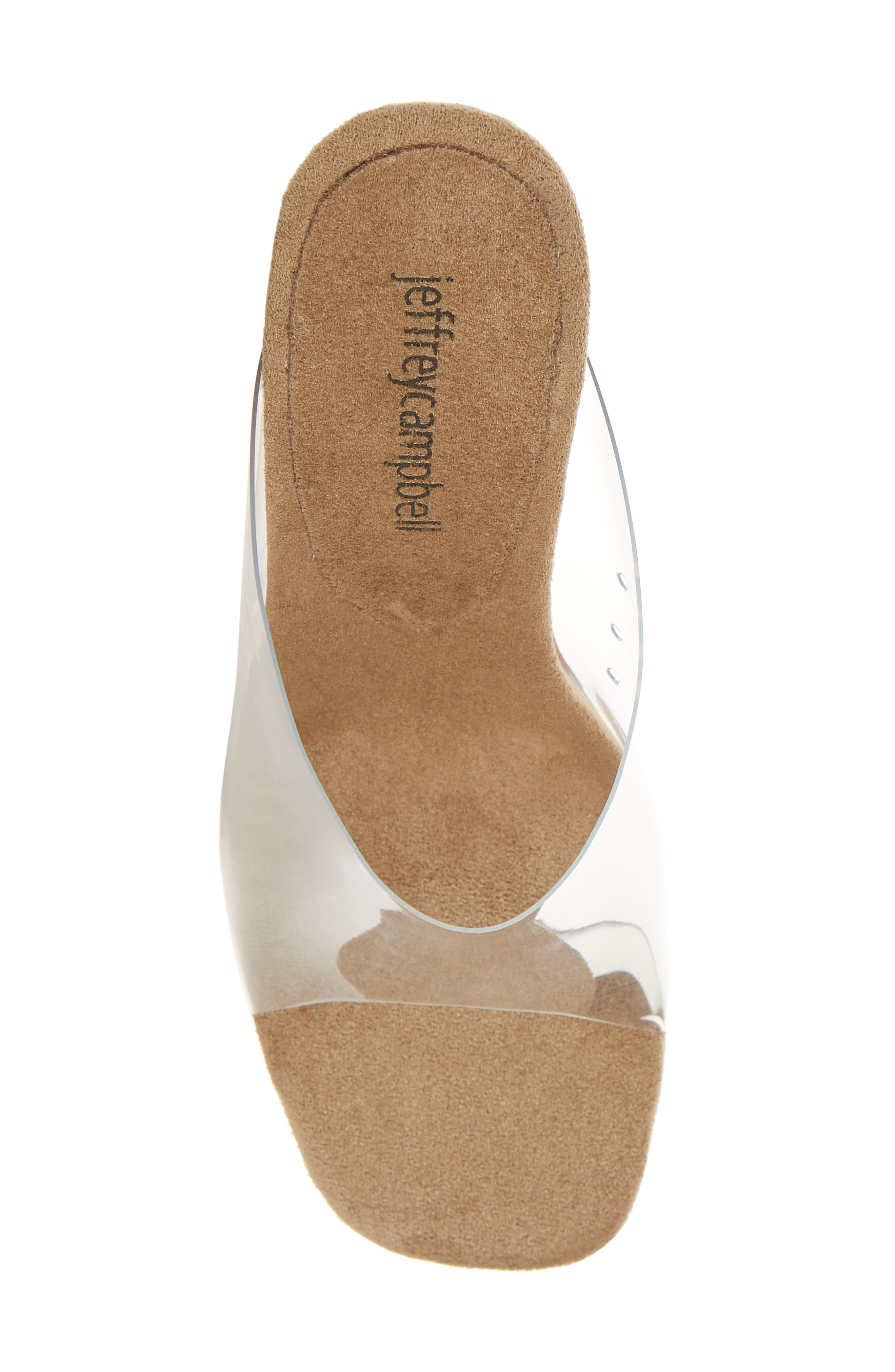 Jeffrey Campbell Acetate Wedge Mule, Alternate, color, Clear