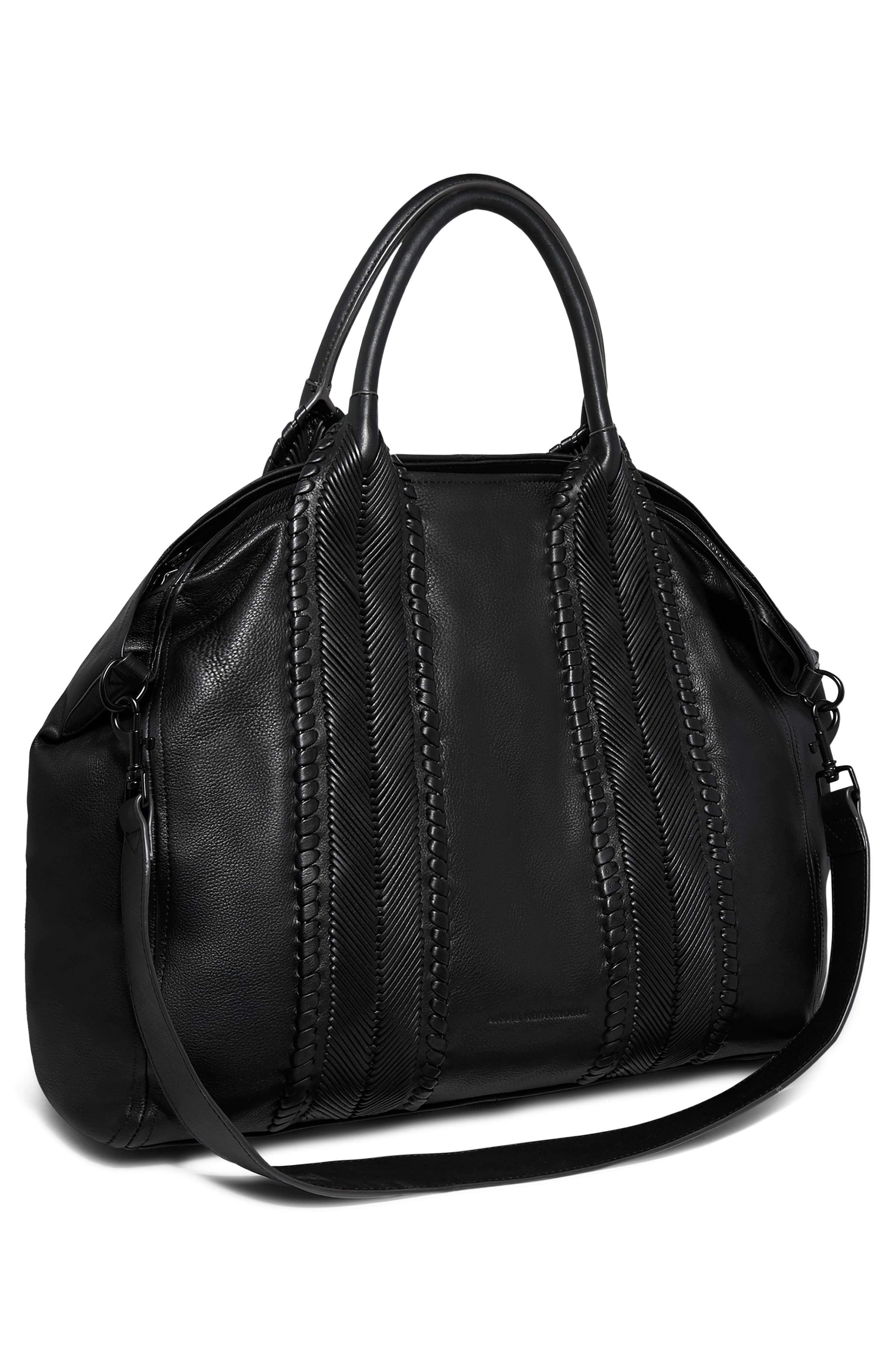 All for Love Convertible Tote, Alternate, color, BLACK