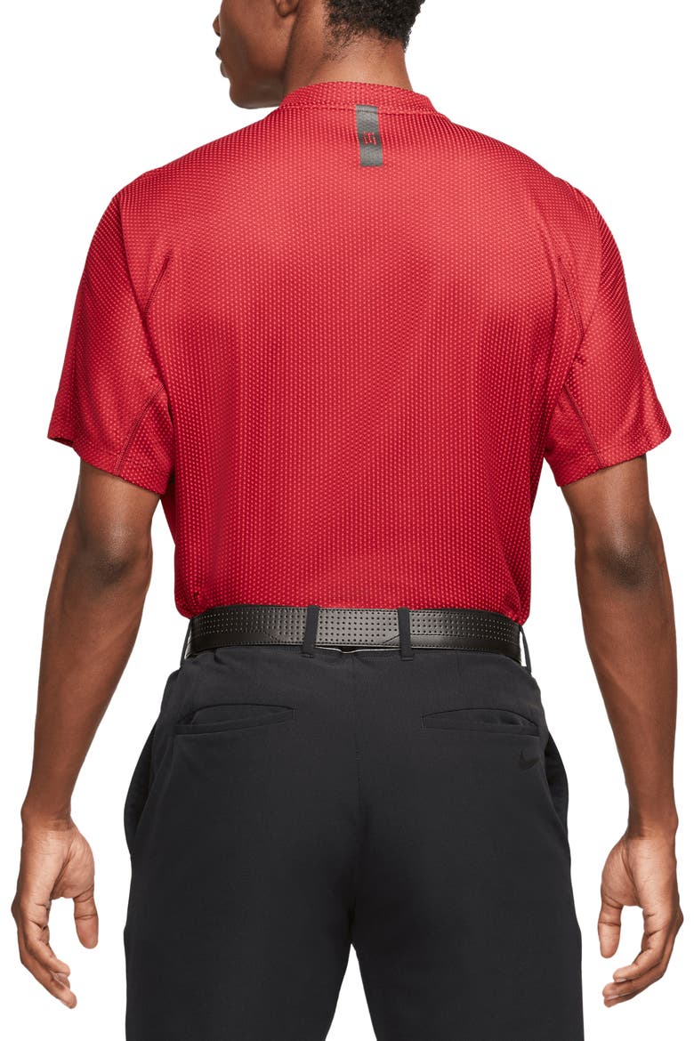 Dri-FIT ADV Tiger Woods Golf Polo, Alternate, color, TEAM RED/ GYM RED