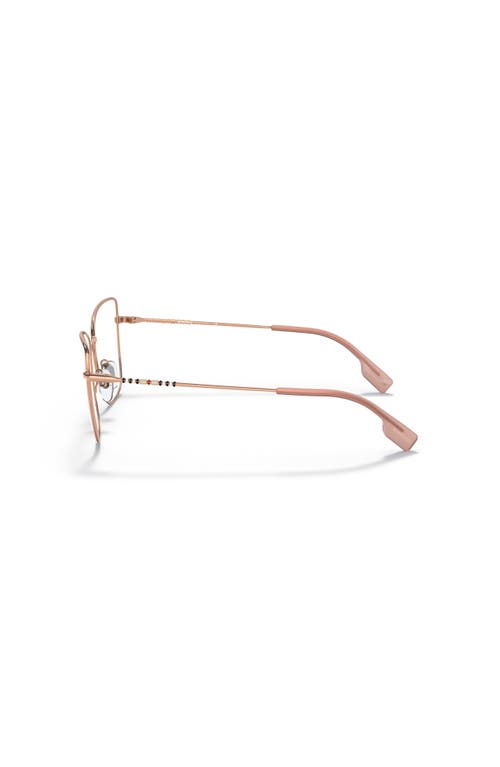 Burberry 53mm Cat Eye Optical Glasses In Pink