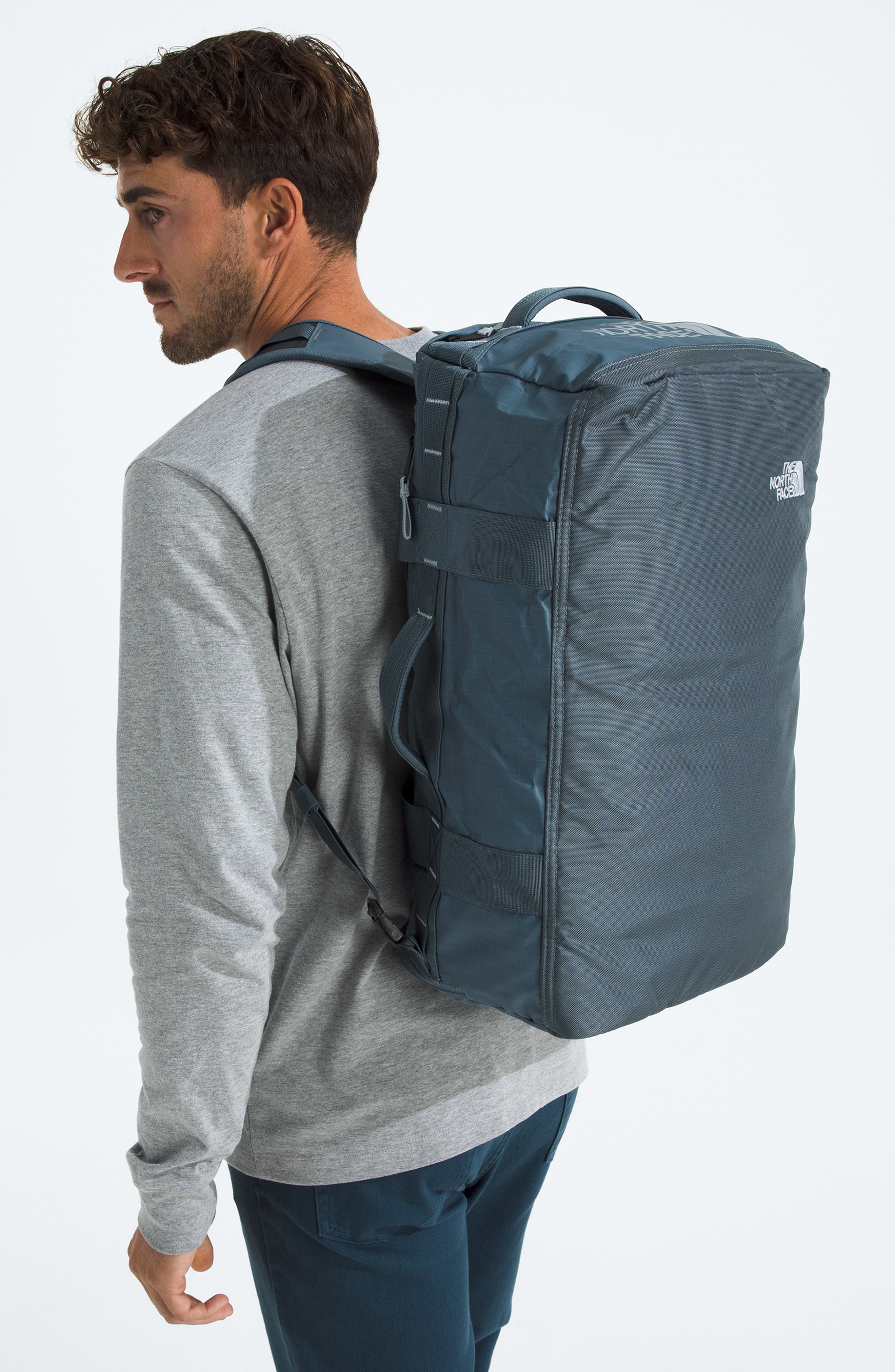Base Camp Voyager 42L Duffle Bag, Alternate, color, GRANITE GREY/ FROST GREY