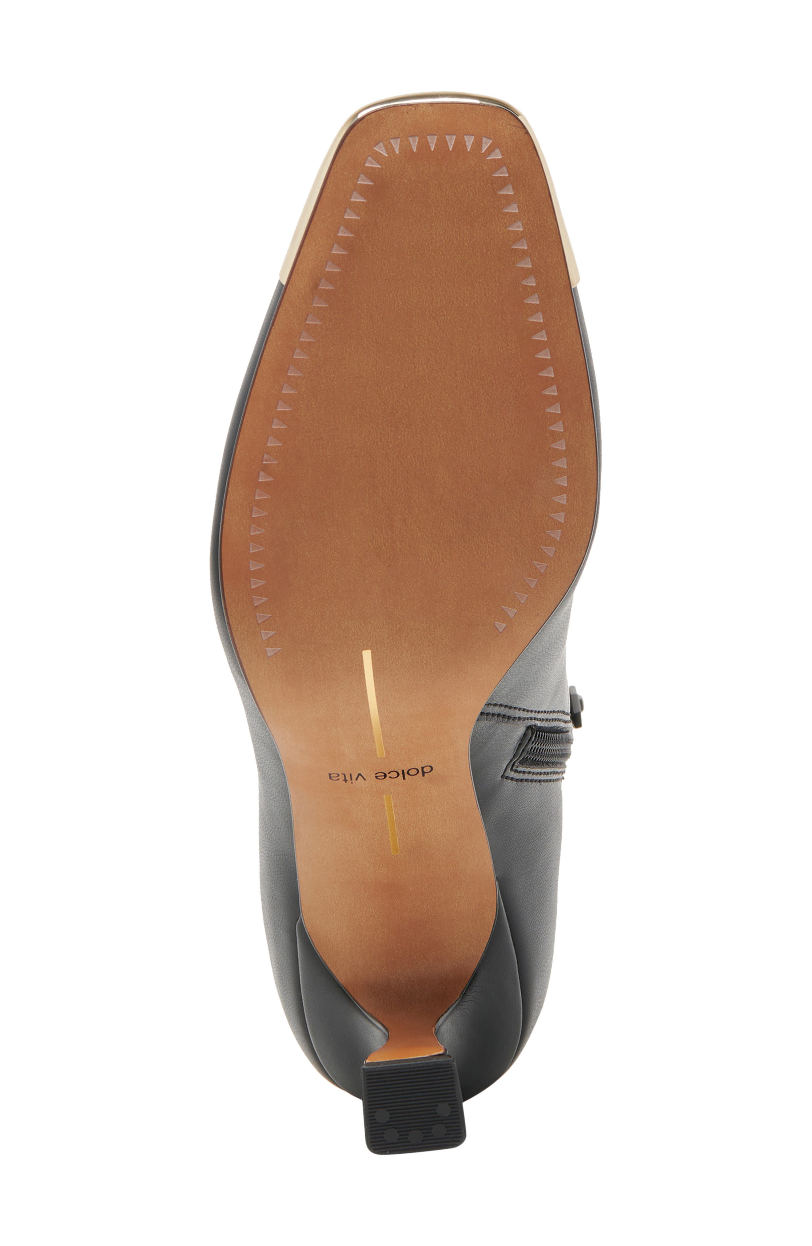 Dolce Vita Glamor Cap Toe Bootie, Alternate, color, Black Stella