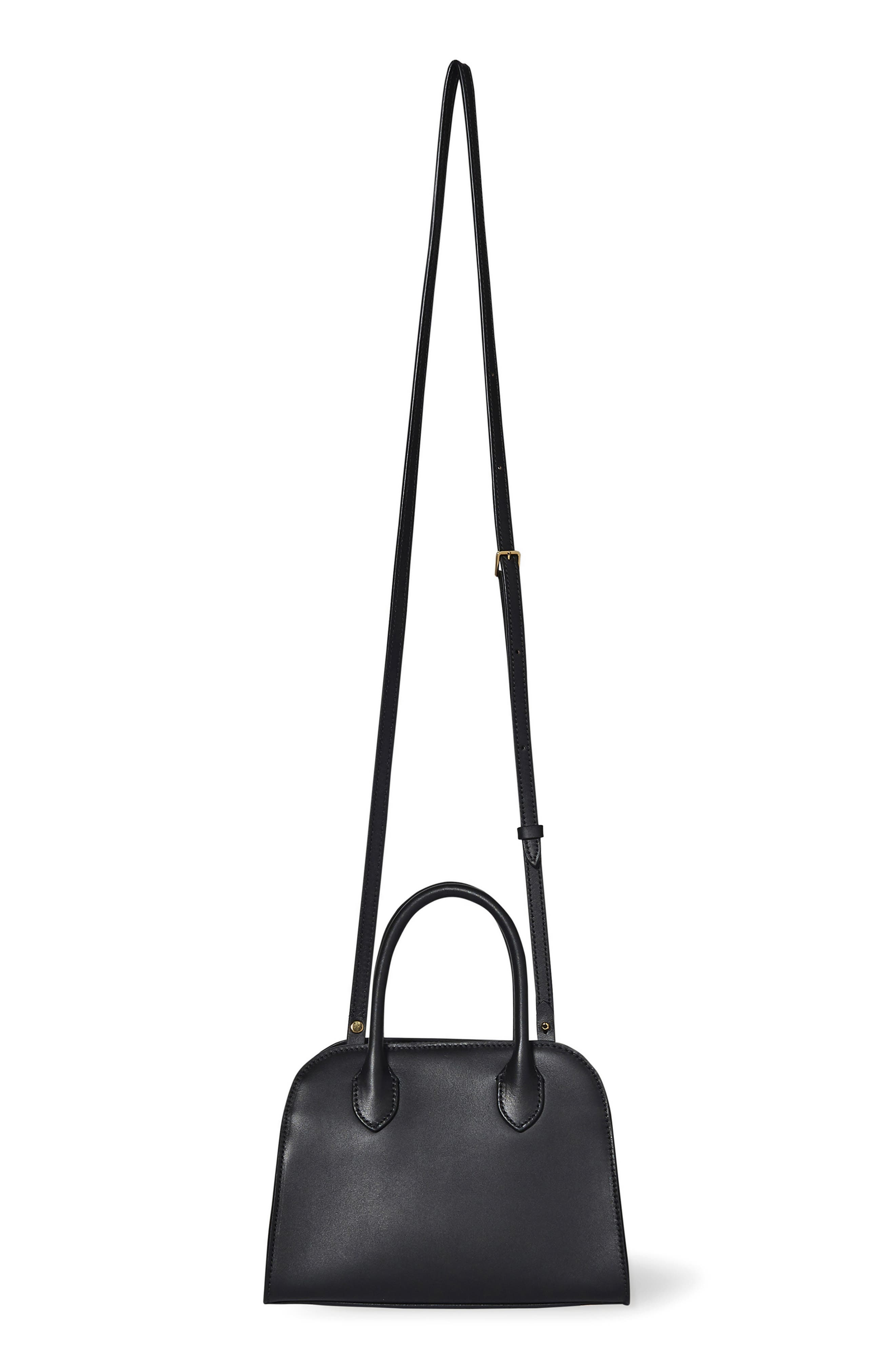 The Row Margaux 7.5 Leather Bag, Alternate, color, 