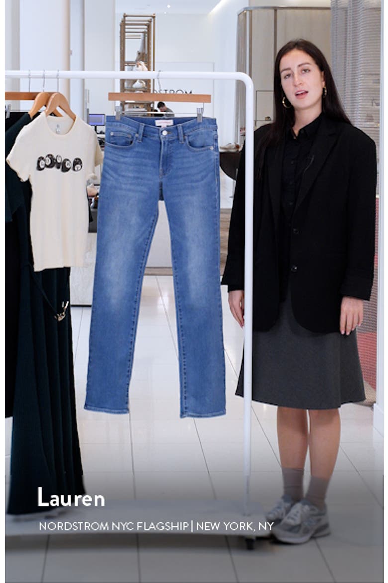 Sweet Mid Rise Straight Leg Jeans video