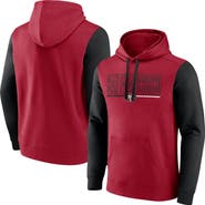 FANATICS Men's Fanatics Scarlet San Francisco 49ers Big & Tall Outline Pullover Hoodie