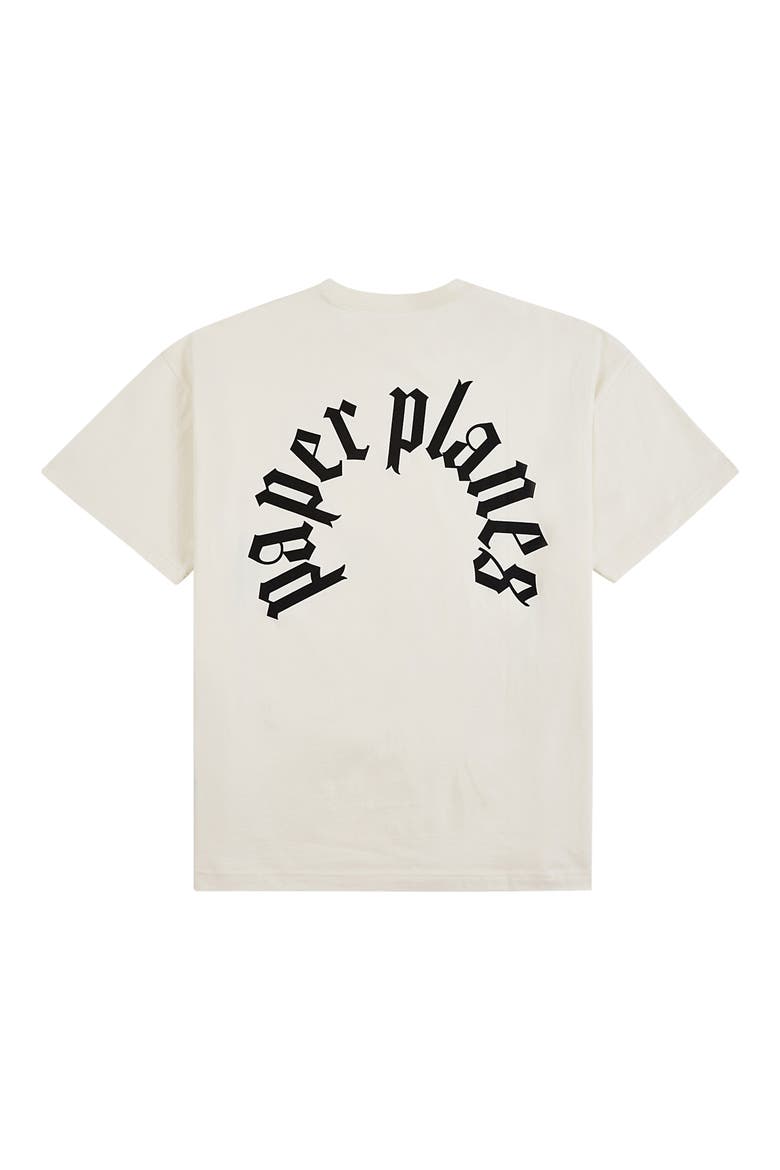 Gothic Logo Graphic T-Shirt, Alternate, color, EGGSHELL