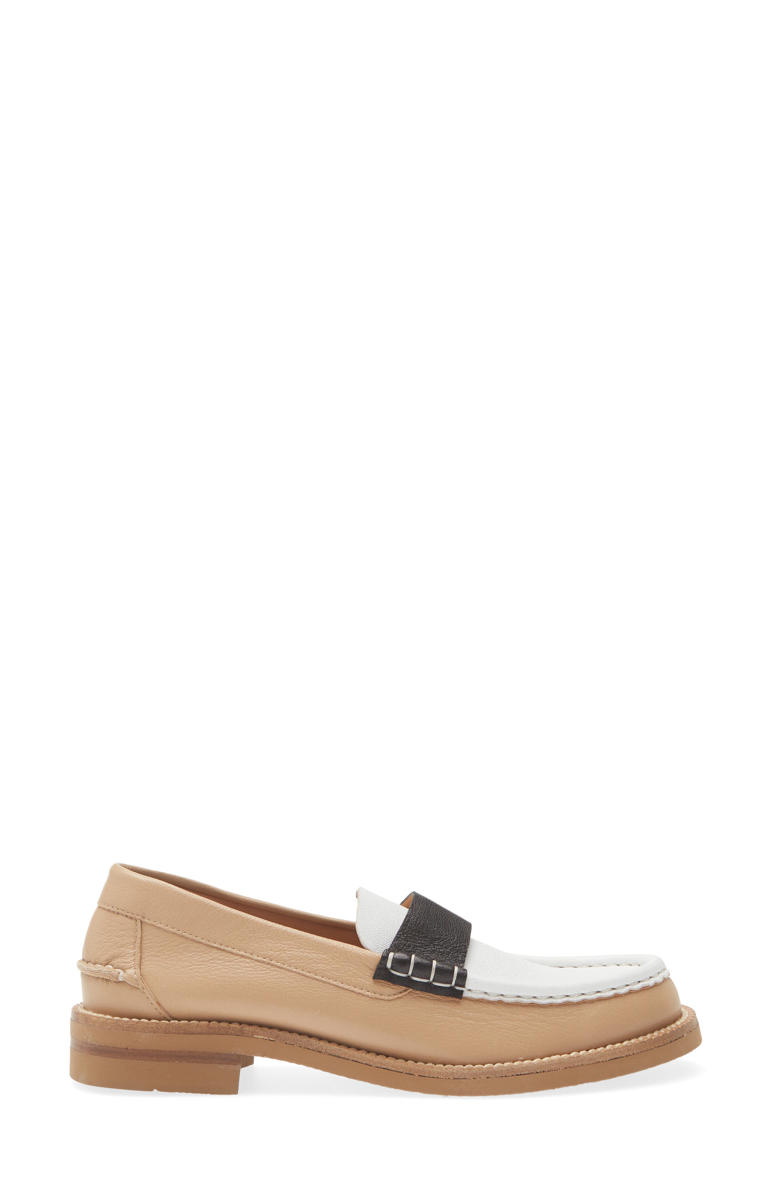 Pedro Garcia Stina Loafer, Alternate, color, Oat