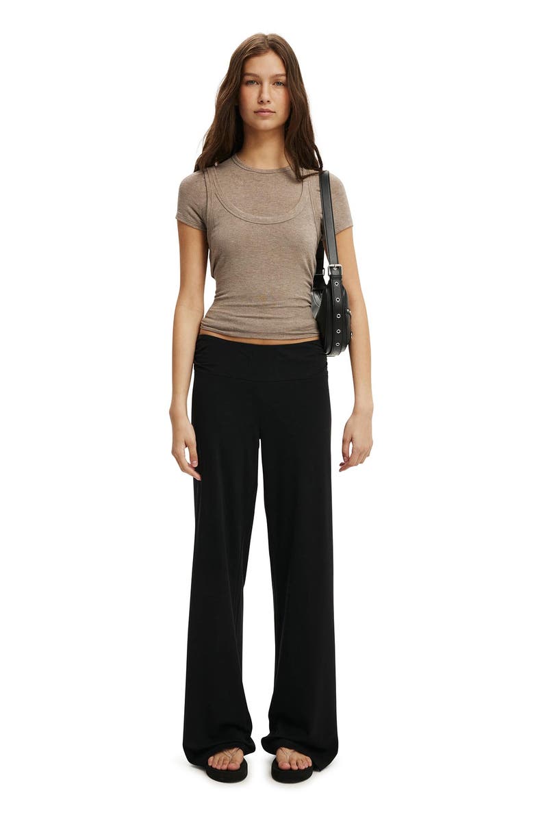 Cotton On Women's Honey Pant, Alternate, color, Black