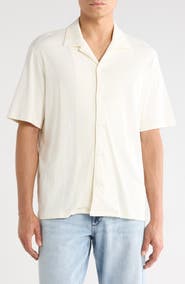 rag & bone Slub Cotton Camp Shirt