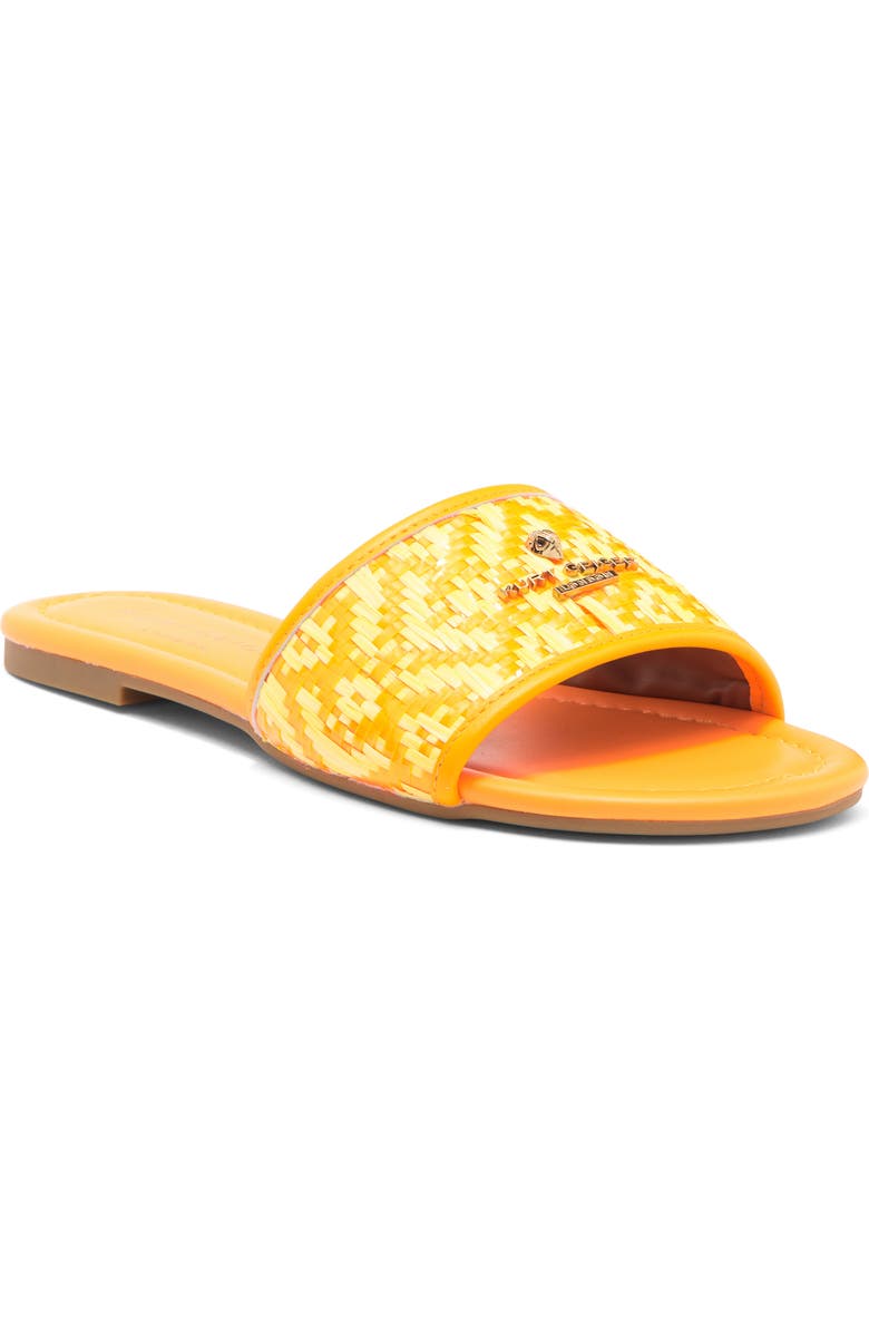 Kurt Geiger London Greenwich Slide Sandal, Main, color, Orange