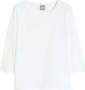 MM by Max Mara Obliqua Stretch Cotton Top