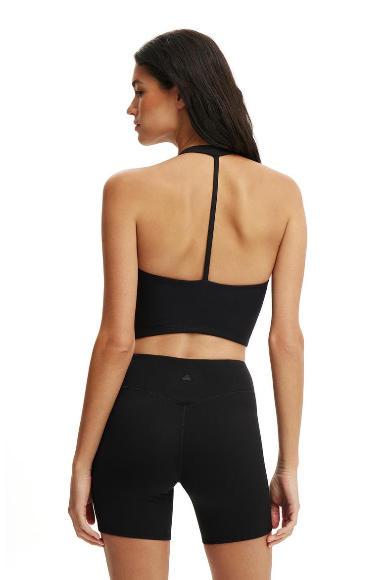 Women's Active Ultra Soft T-Bar Tank, Alternate, color, Black