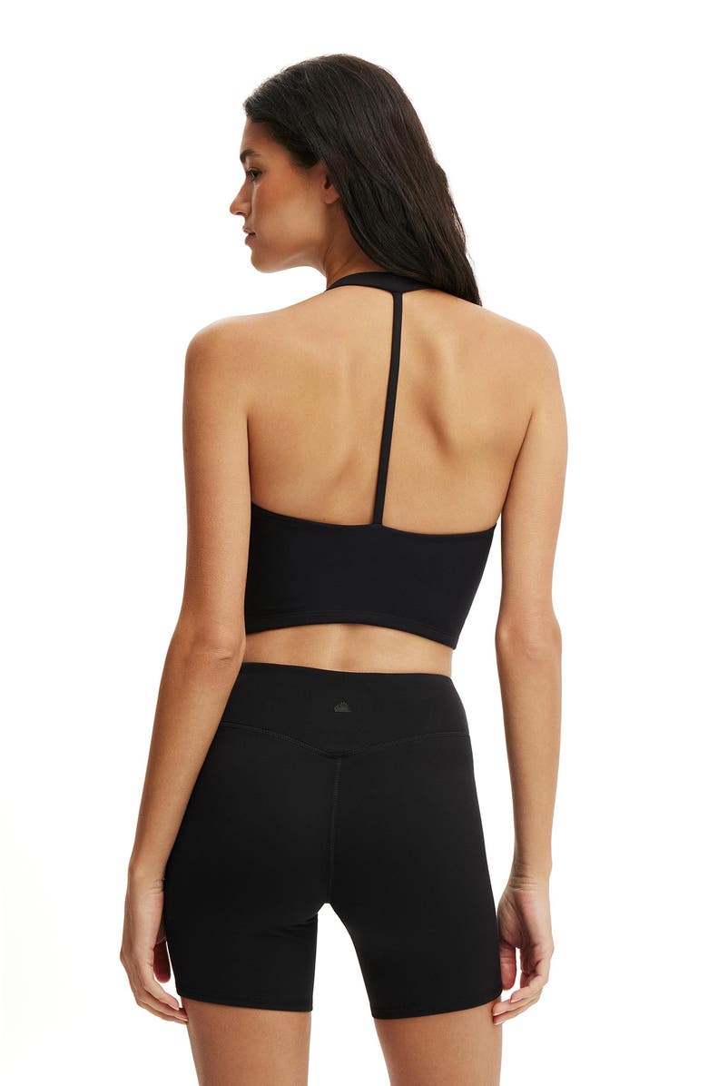 COTTON ON BODY Women's Active Ultra Soft T-Bar Tank, Alternate, color, Black