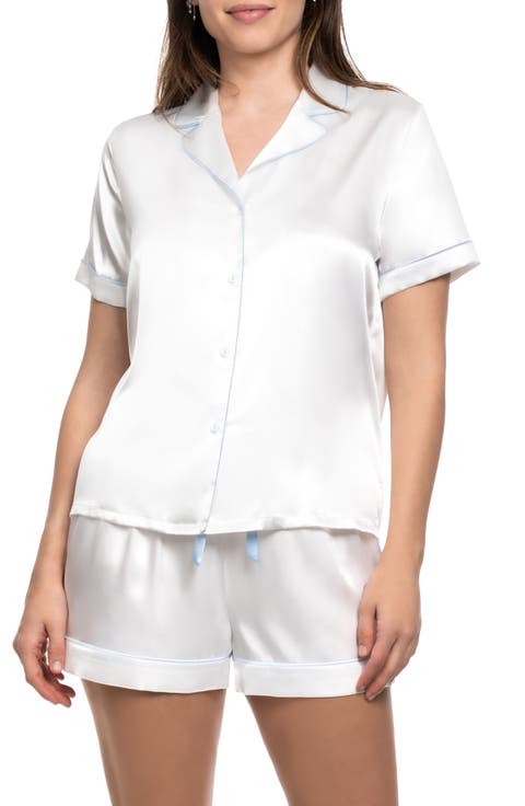 Bride Satin Short Pajamas