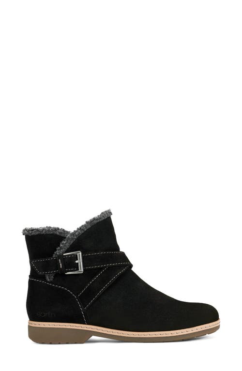 Earth ® Hutton Water Repellent Faux Fur Lined Bootie In Black