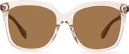 Mohala Eyewear Keana 54mm Medium Nose Bridge Medium Width Polarized Square Sunglasses